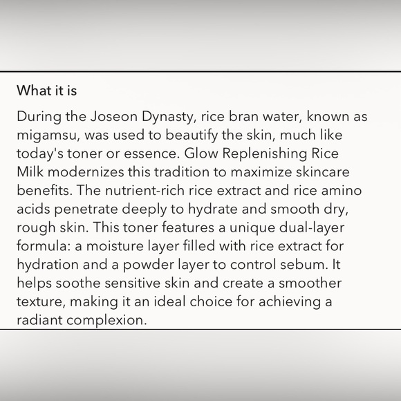 Beauty of Joseon Glow Replenishing Rice Milk Toner - Picture 7 of 9